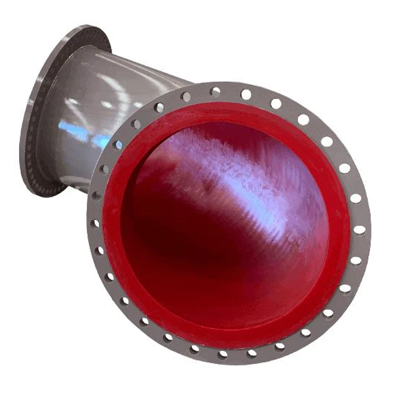 Polyurethane Lined Elbow Pipe