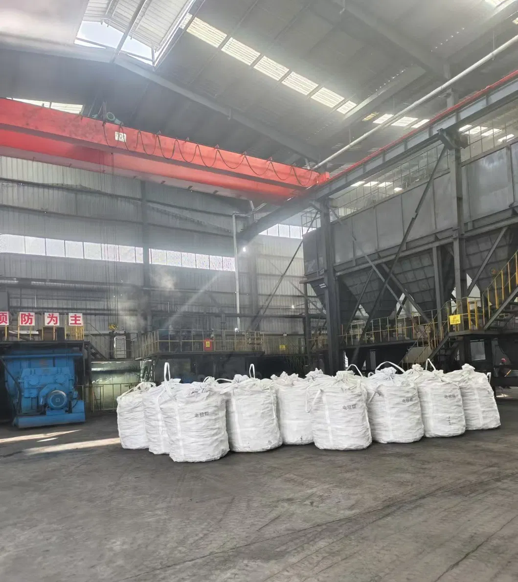 China Carbon Electrode Paste for Smelting Cylinder Trapezoid Oval Shape Briquette Carbon Electrode Paste