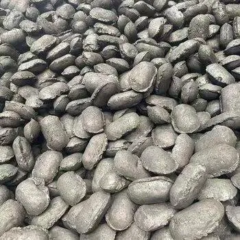 China Carbon Electrode Paste for Smelting Cylinder Trapezoid Oval Shape Briquette Carbon Electrode Paste