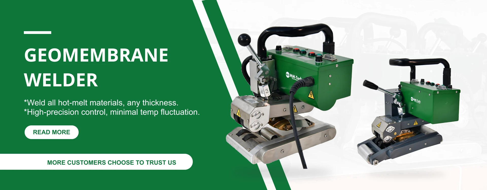 geomembrane welding machine