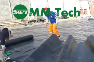 MM-Tech's CX Series: The Ultimate Dual-Purpose Geomembrane Welding Machine for Circular Fish Ponds and Climbing Geomembrane Projects