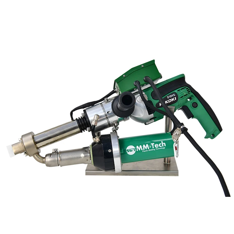 SWT NS600C Pipe Extrusion Welder Machine Operation demonstration