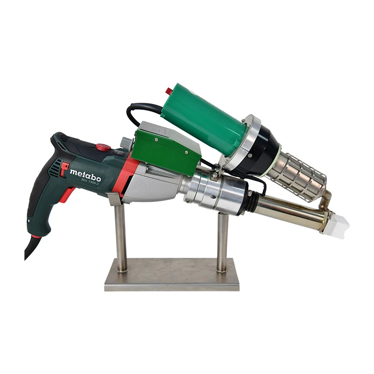 SWT NS610B HDPE Extrusion Welding Machine Operation demonstration