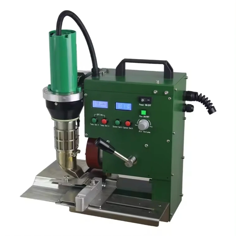 Table Tarpaulin Hem Welder SWT-PAU Operation demonstration