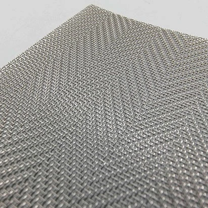 Stainless Steel Herringbone Weave Wire Mesh
