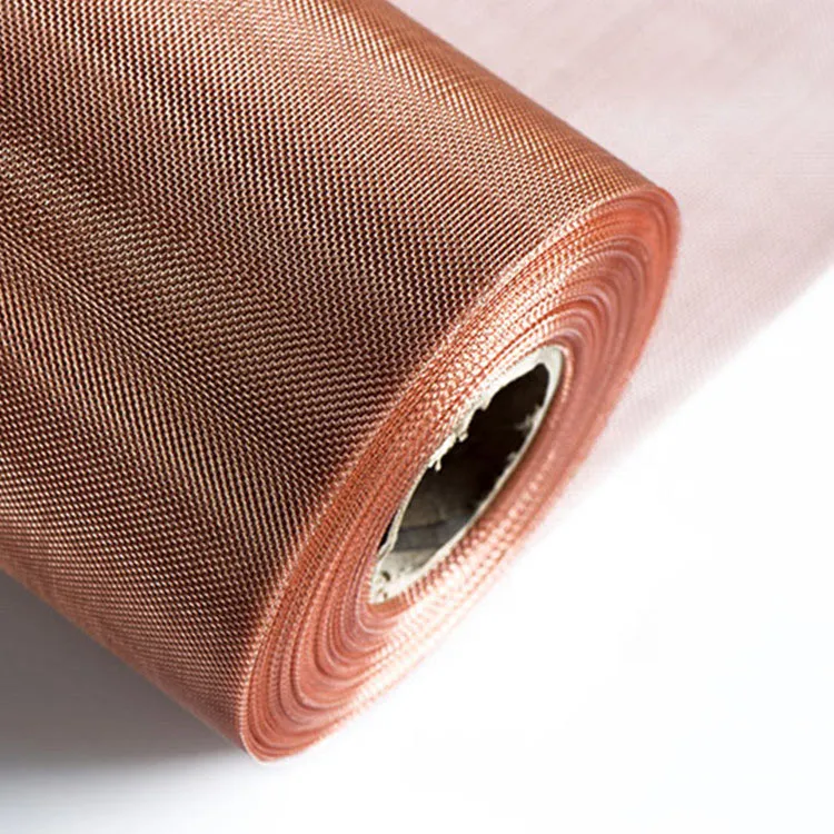 Durable Red Copper Wire Mesh for Filtration & Design