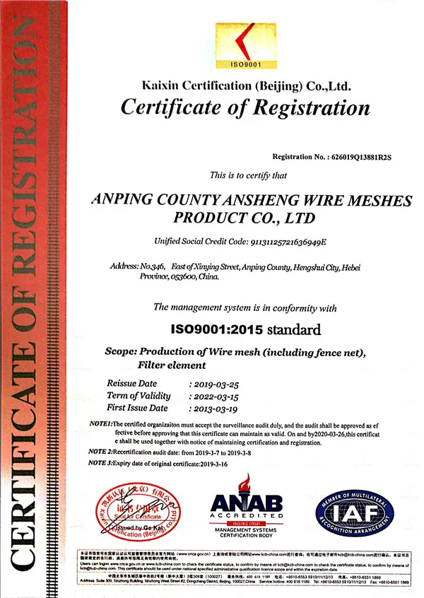 different types of mesh wire