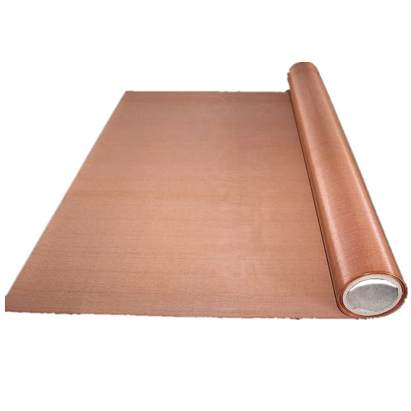 Durable Red Copper Wire Mesh for Filtration & Design