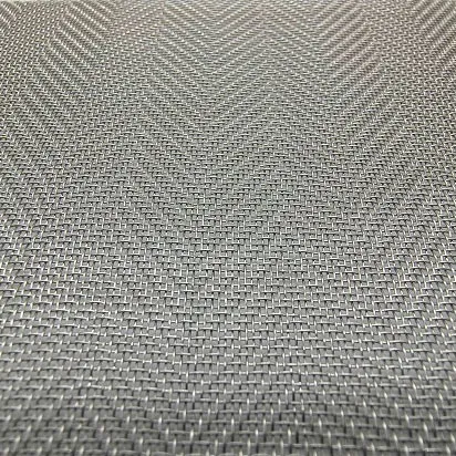 Durable Herringbone Mesh: Unique Weave for Robust Applications