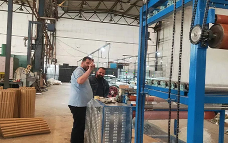 wire mesh weaving machine