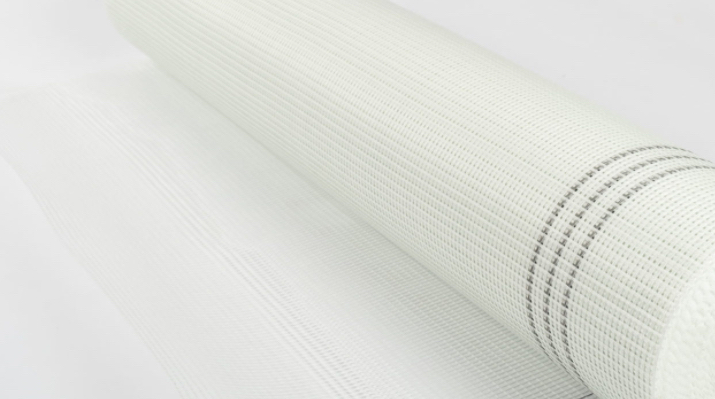 Fiberglass mesh weaving machines