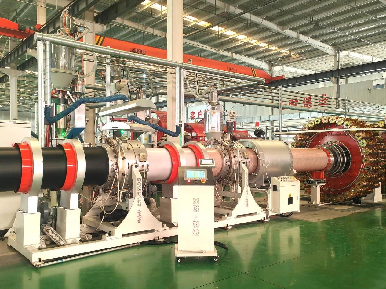 Innovative Solutions in Pipe Extrusion Production Line