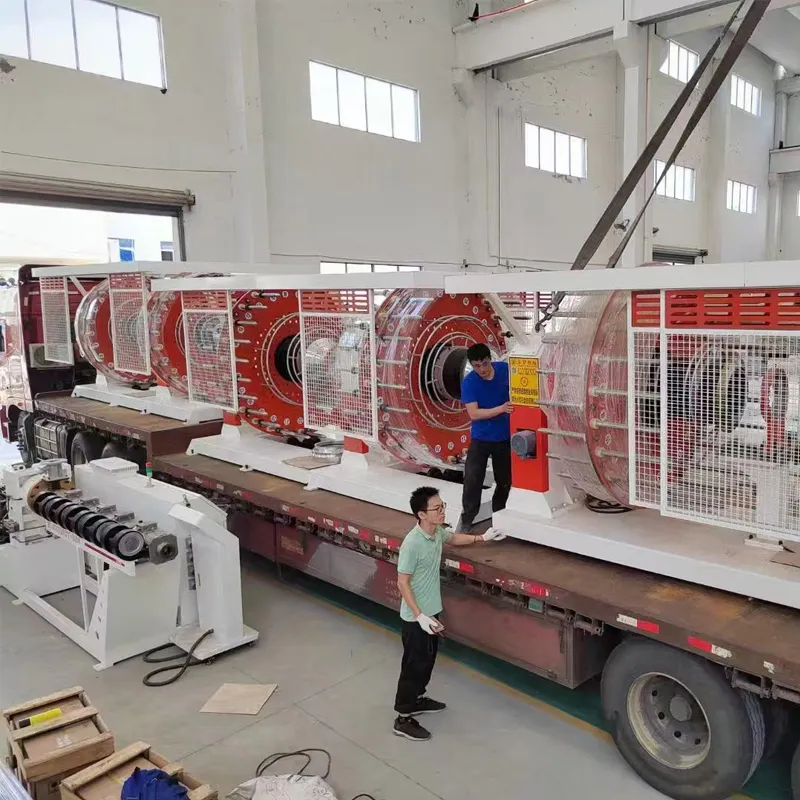 High-Speed Steel Wire Mesh Composite Pipe Production Line-Anhui Dongchai Machinery Technology Co., Ltd.