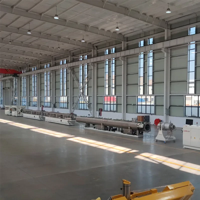 Hdpe High Speed Solid Wall Pipe Extrusion Production Line