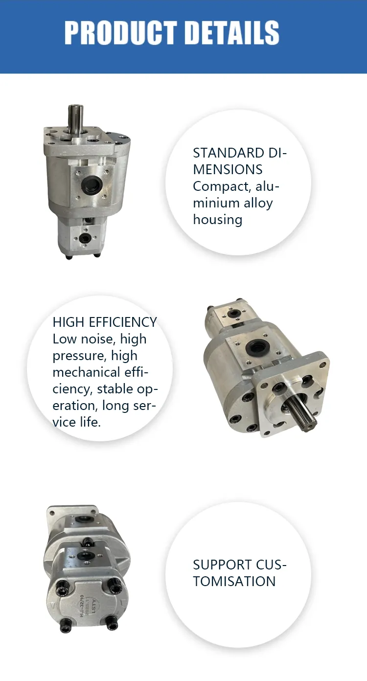 NSH32-10M-3 Nsh Gear Pump Hydraulic Gear Pump NSH32-10M-3 NSH32-10 Hydraulic MTZ Pump