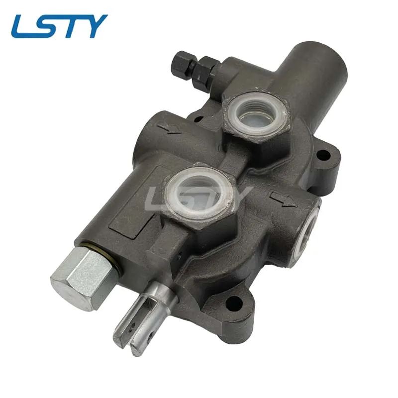 hydraulic monoblock spool valve
