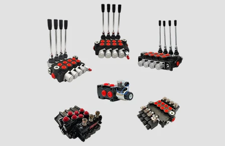 <p>The directional control valve manages fluid flow, guiding hydraulic power in different directions.</p>