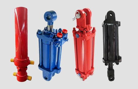 <p>The hydraulic cylinder converts fluid power into linear mechanical force and motion.</p>