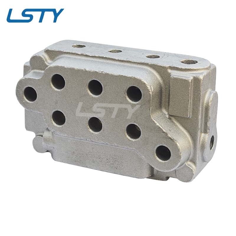ZT12 1-7Spools Hydraulic multi-way valve castings
