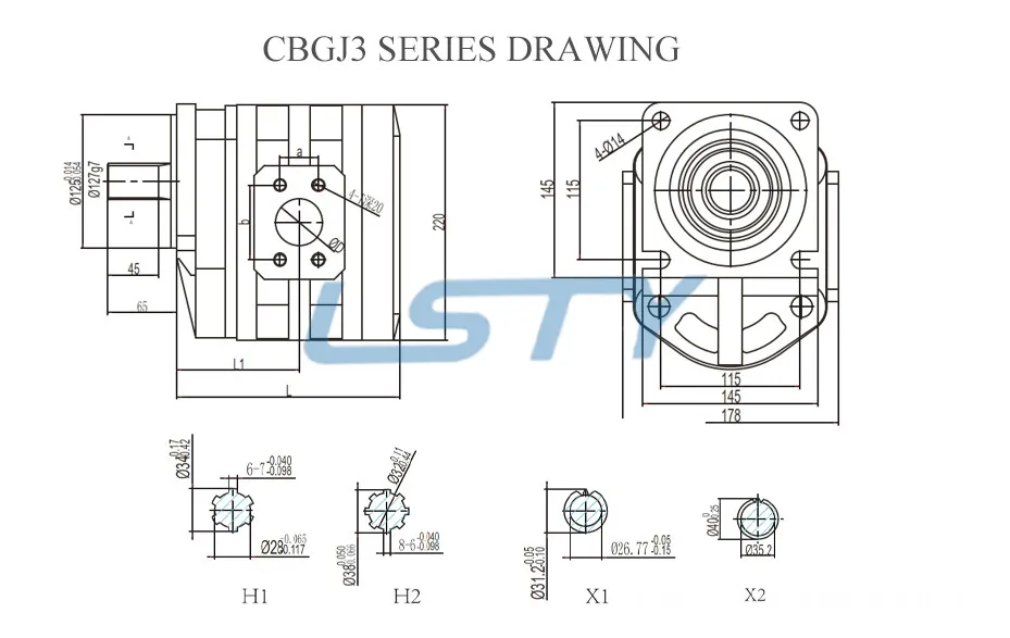 gear pump hydraulic system