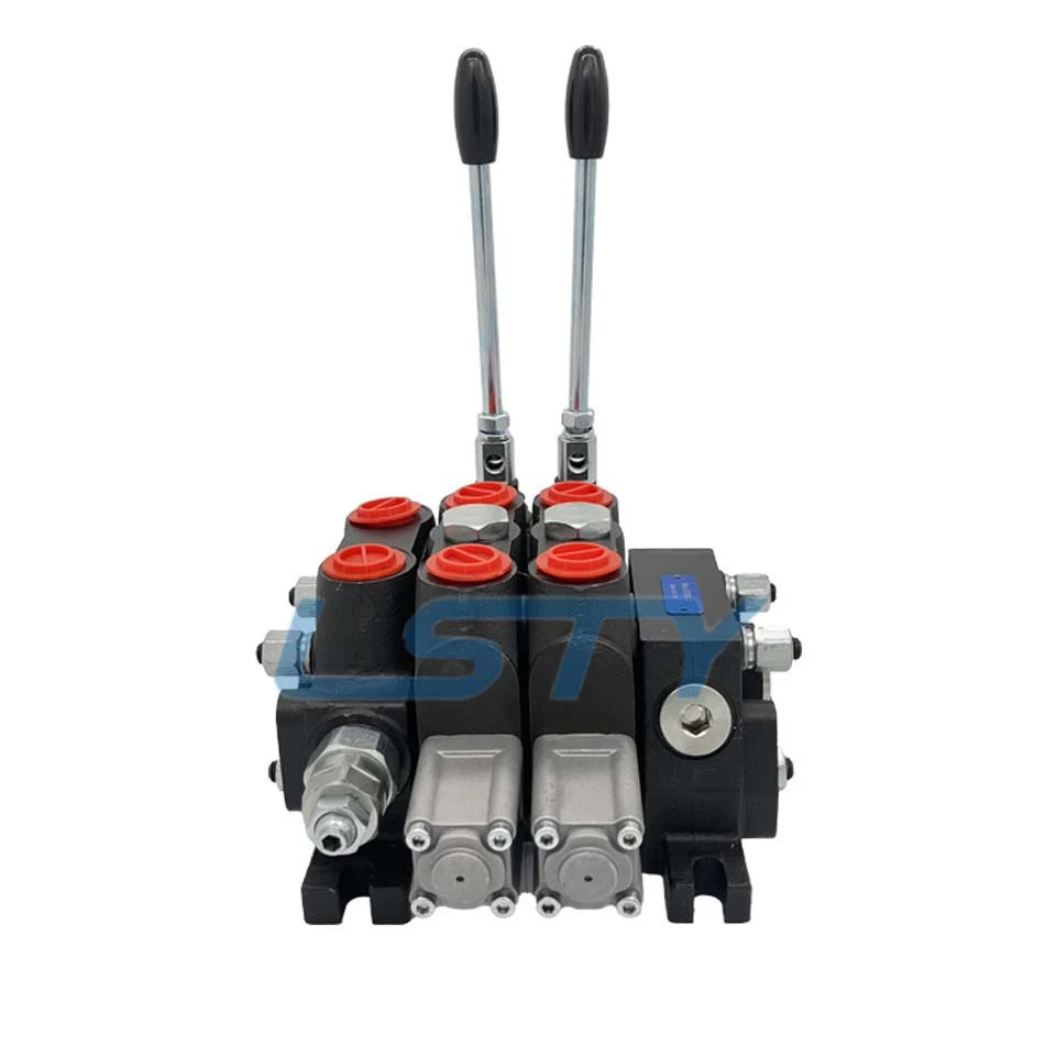DCV100 Series 100LPM Manual Control Hydraulic Directional Control Valve(Гидравлический секционный регулирующий клапан DCV100)