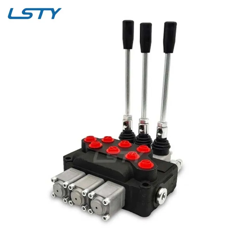 hydraulic monoblock spool valve