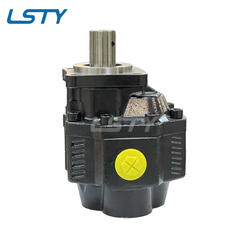 Replaces HYVA series dump truck gear pump ISO 4H: BI-ROTATIONAL 63L