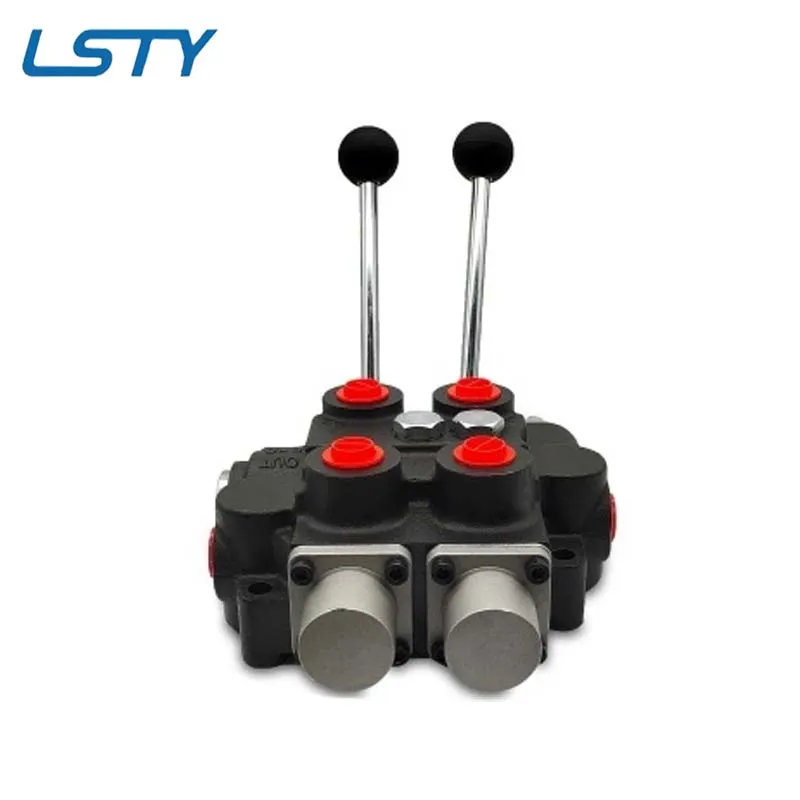 hydraulic monoblock spool valve