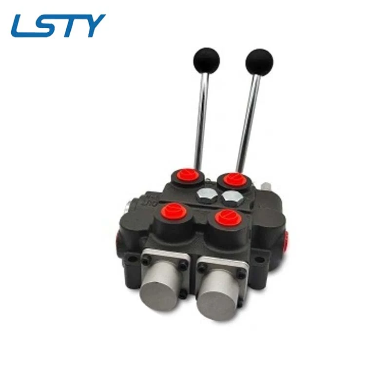 Forklift Multiway Control Valve 1 2 3 Levers Rd5200 Series Hydraulic Monoblock Directional Control Valve