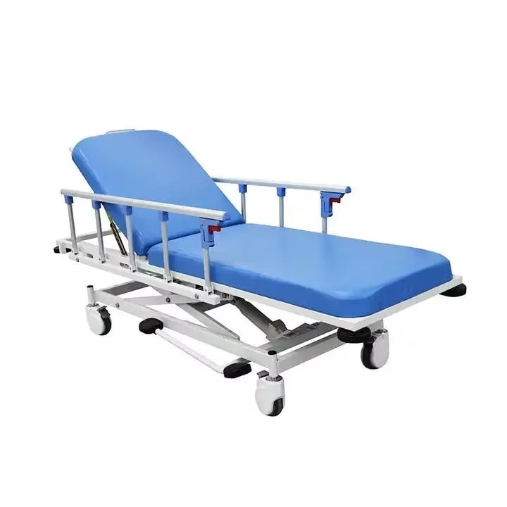 Wholesale price stainless steel transport stretcher transfer trolley