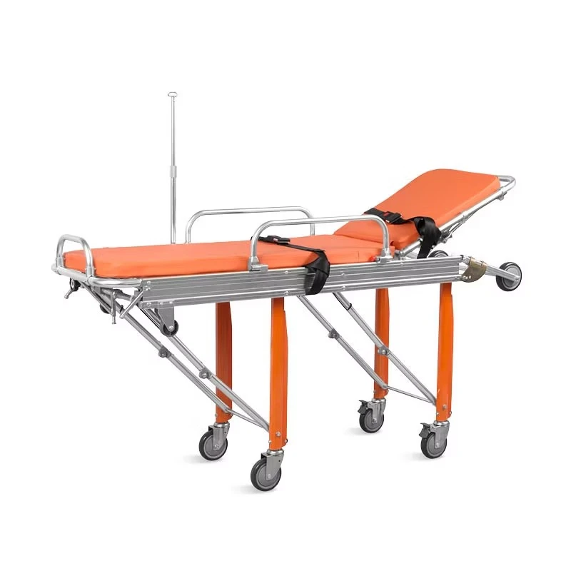 Medical equipment transfer stretcher