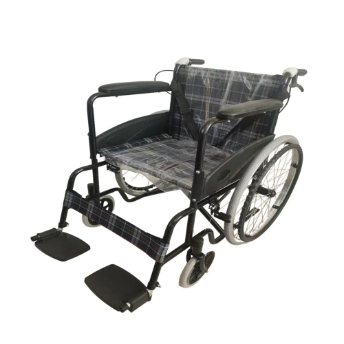 Customizable Hydraulic Wheelchair Electroplating Chrome Hospital Rehabilitation Use