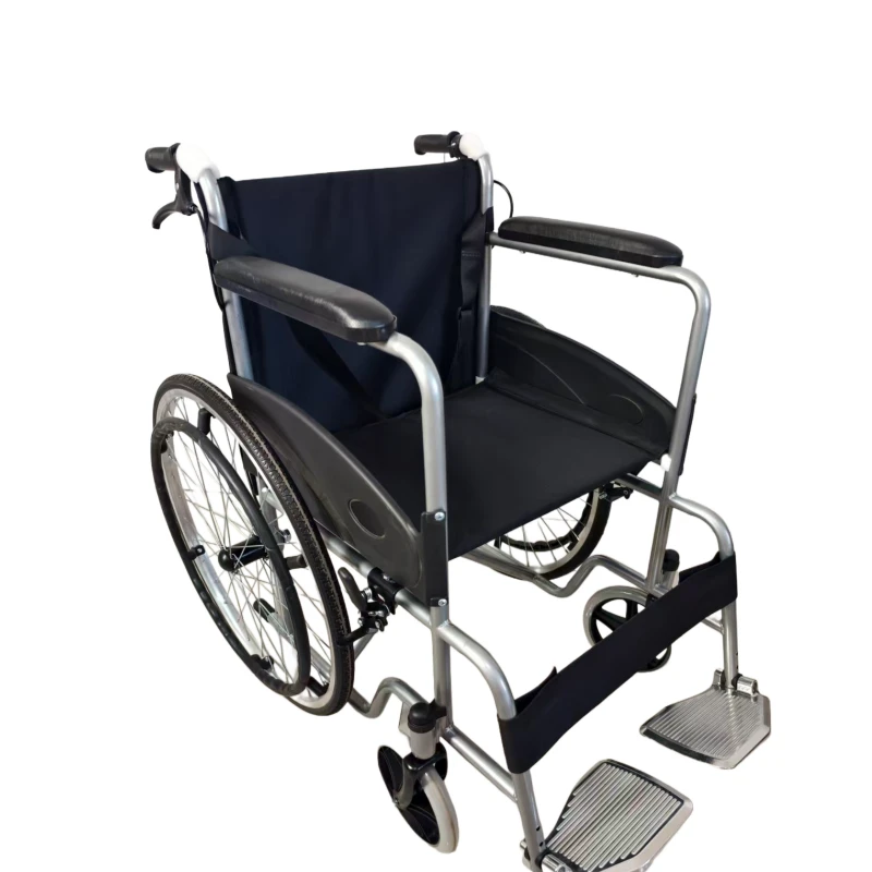 Heavy Duty Manual Wheelchair with Hydraulic Lift