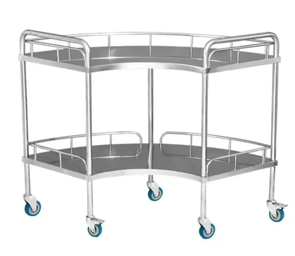 Stainless Steel Medical Trolley Essential