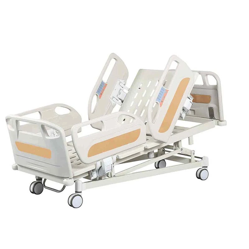 Electric Adjustable Deluxe Hospital Medical Bed With Five Functions