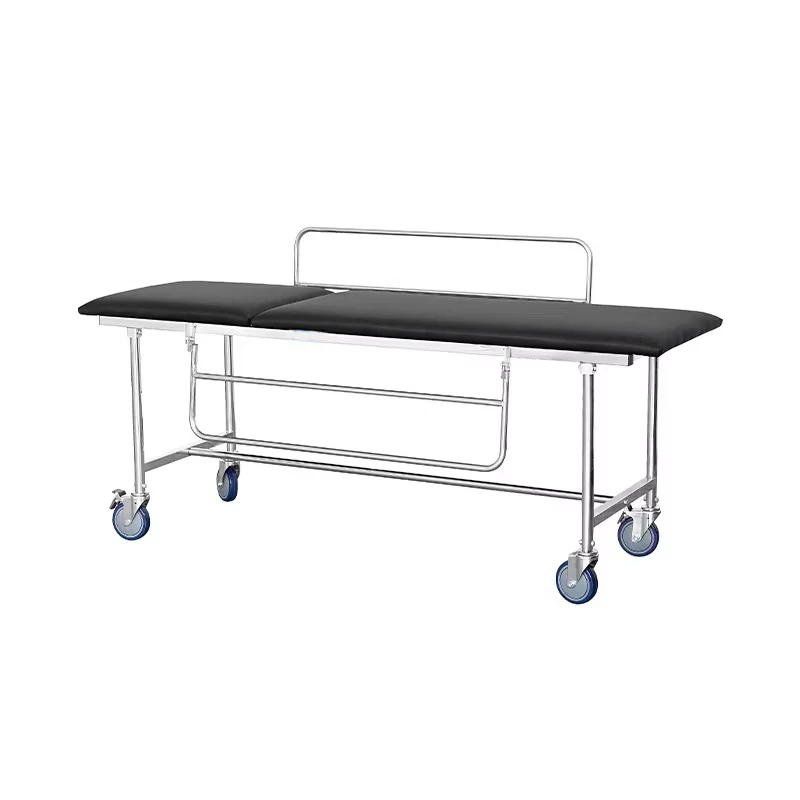 Stainless Steel Emergency Patient Transport Stretcher Patient Trolley
