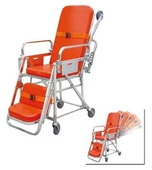 Best Price Manual Medical Ambulance Hospital Stretcher Trolleys Transfer Emergency Bed