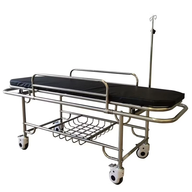 Hospital Stretcher Trolley Collapsible Ambulance