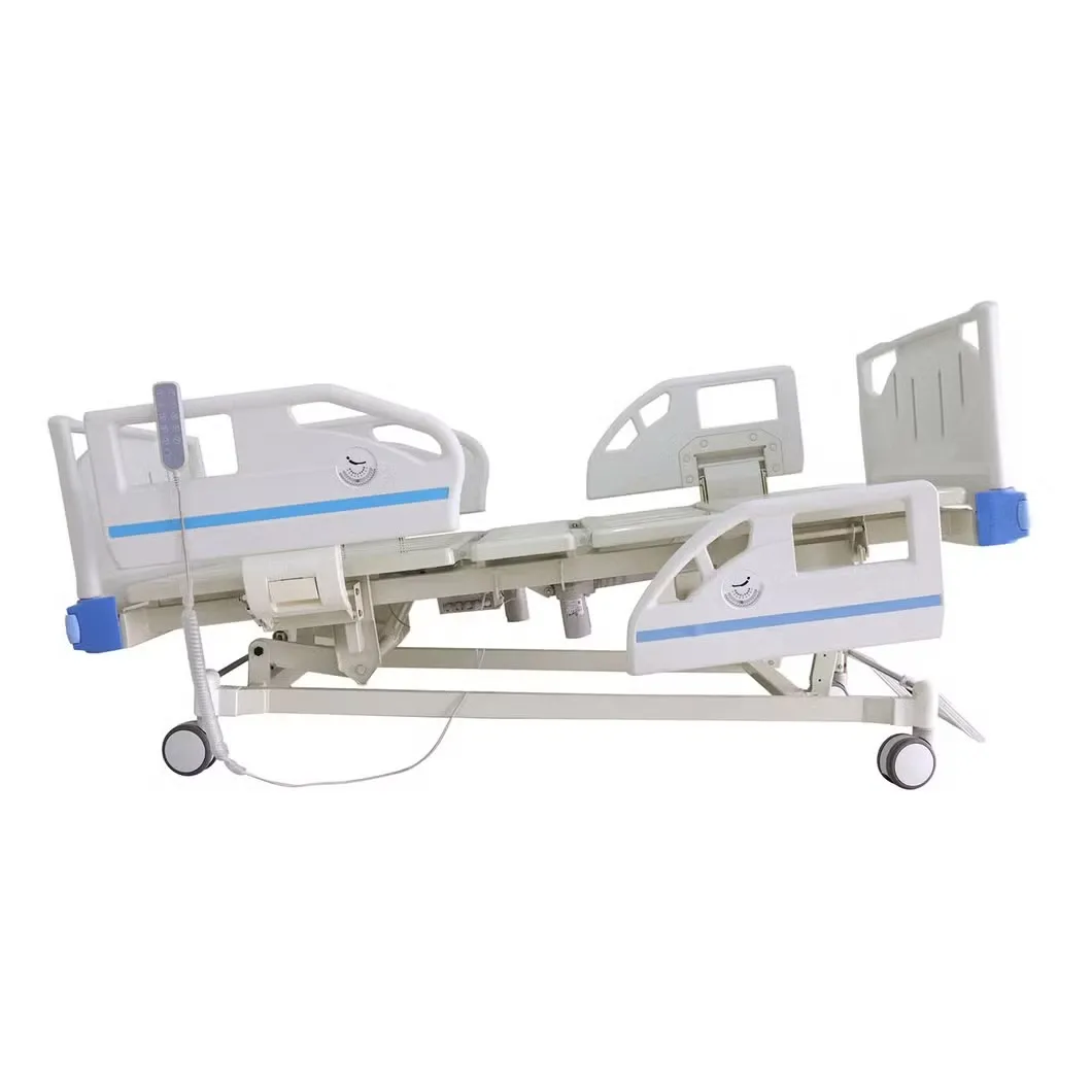 Hospital Bed - Durable, Adjustable, Five-Function ICU