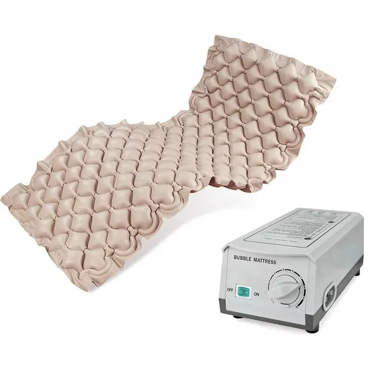 PVC Vapour Permeable Water Resistance Anti-Decubitus Inflatable Medical Air Mattress with Pump