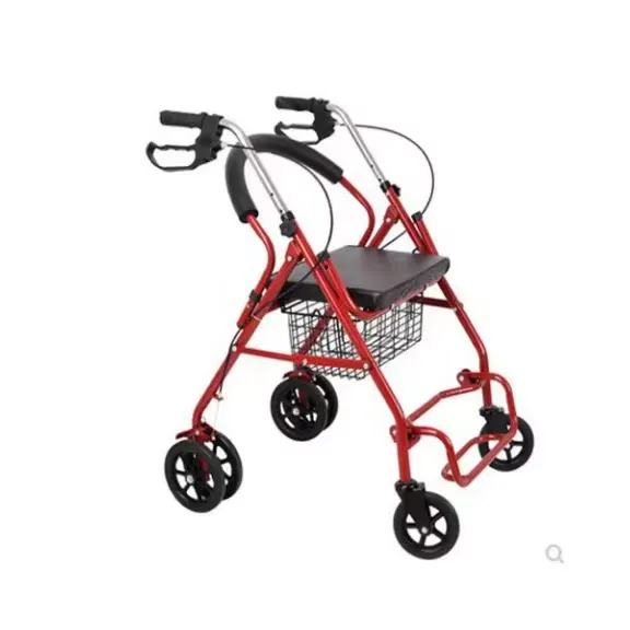 Standard Walker: Comfortable Mobility Aids with Seats & Wheels