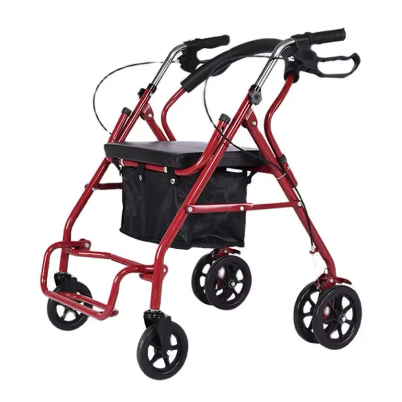 Standard Walker: Comfortable Mobility Aids with Seats & Wheels