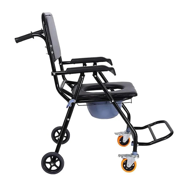 Bedside Commode Chair | Adjustable, Stable, Easy-Clean