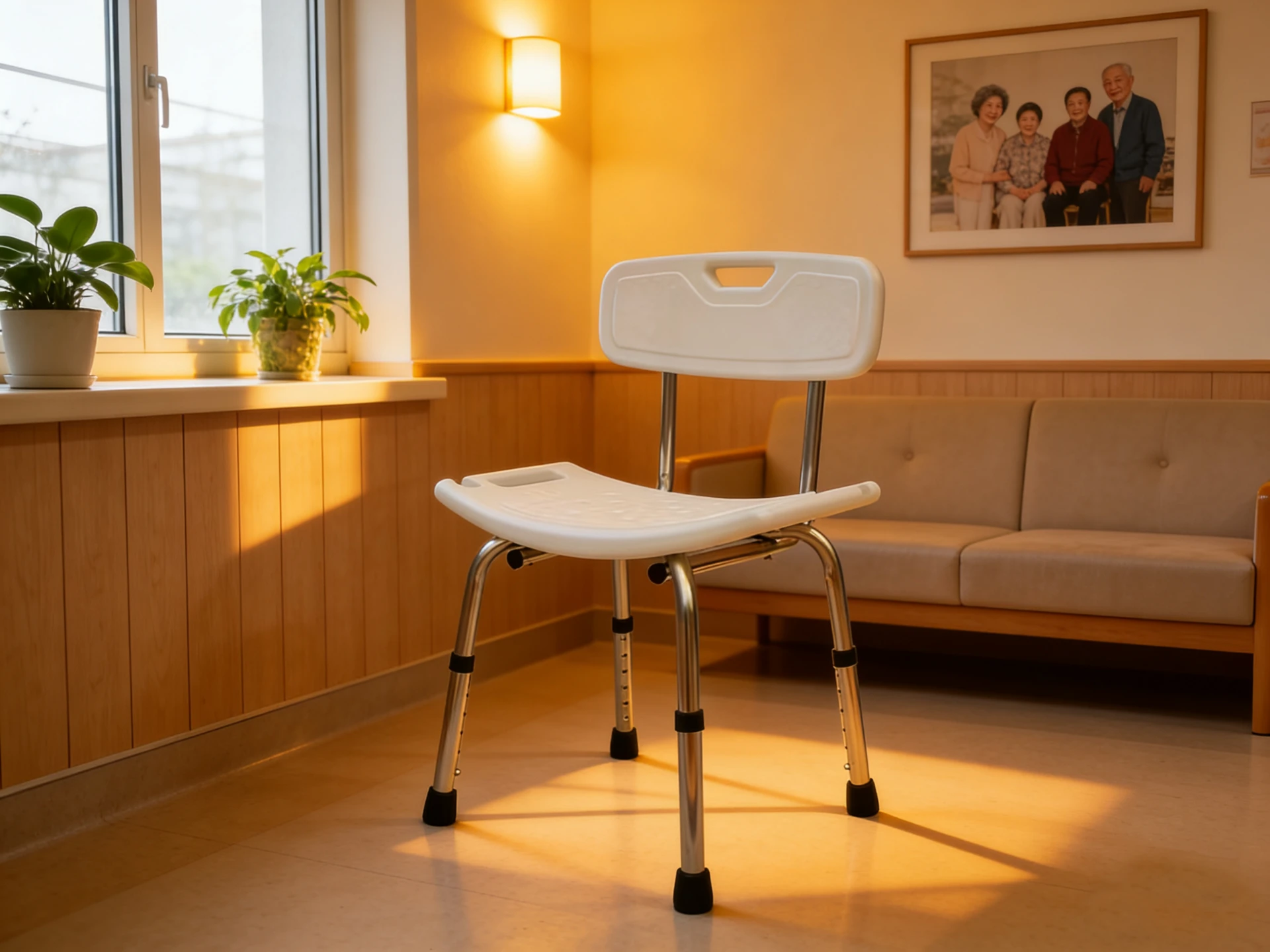Adjustable Shower Bench for Safe, Comfortable, and Independent Bathing
