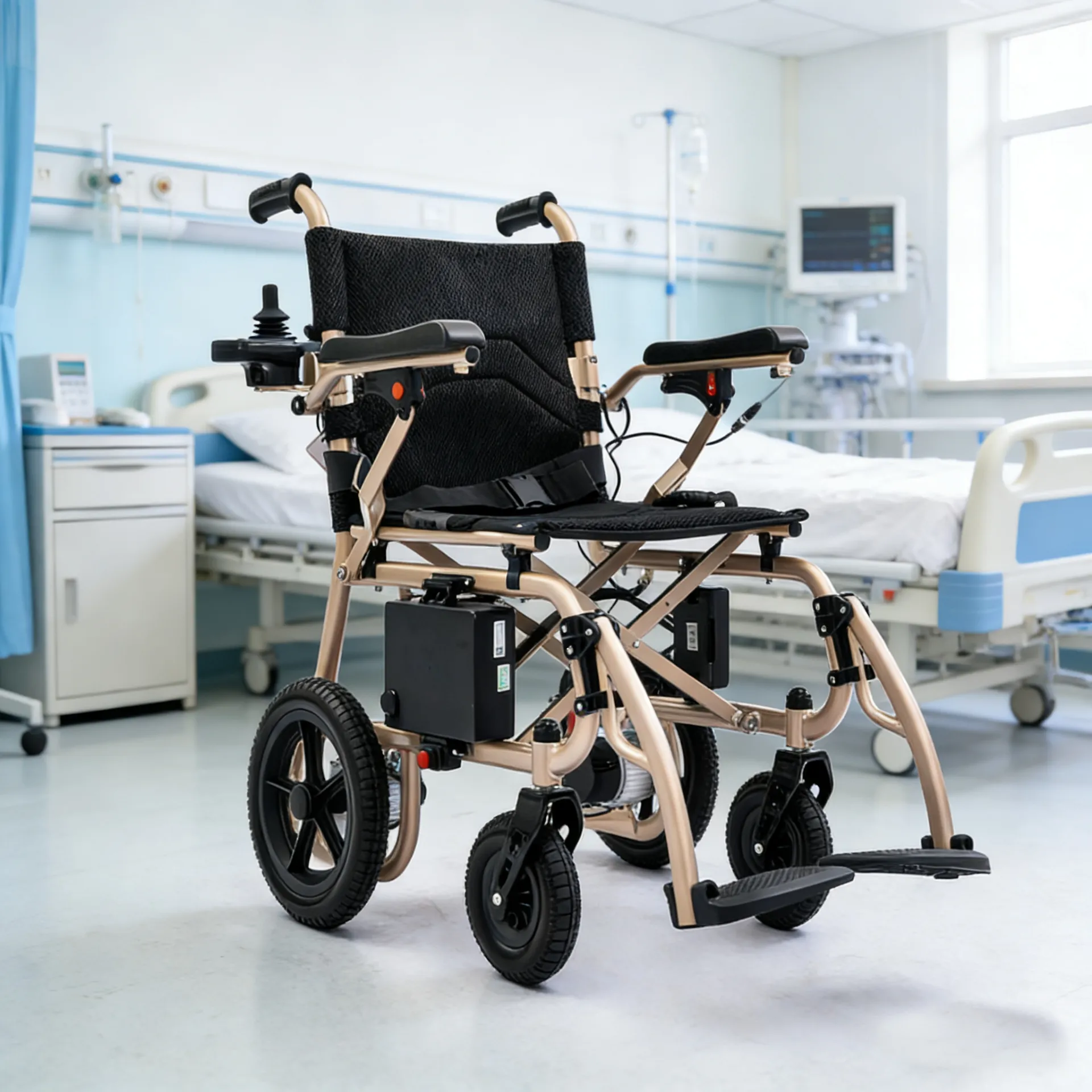 Compact Power: Lightweight Foldable High-power Electric Wheelchair Review