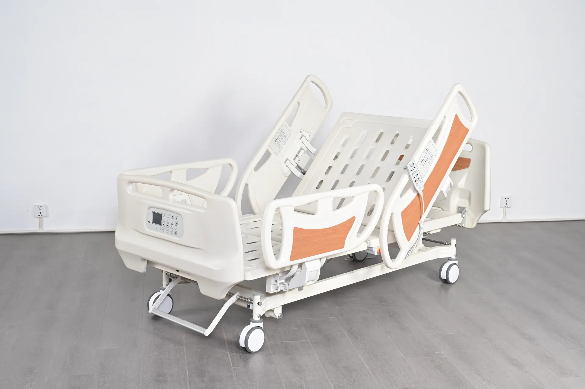 Comprehensive Care with 5-Function Electric Hospital Beds