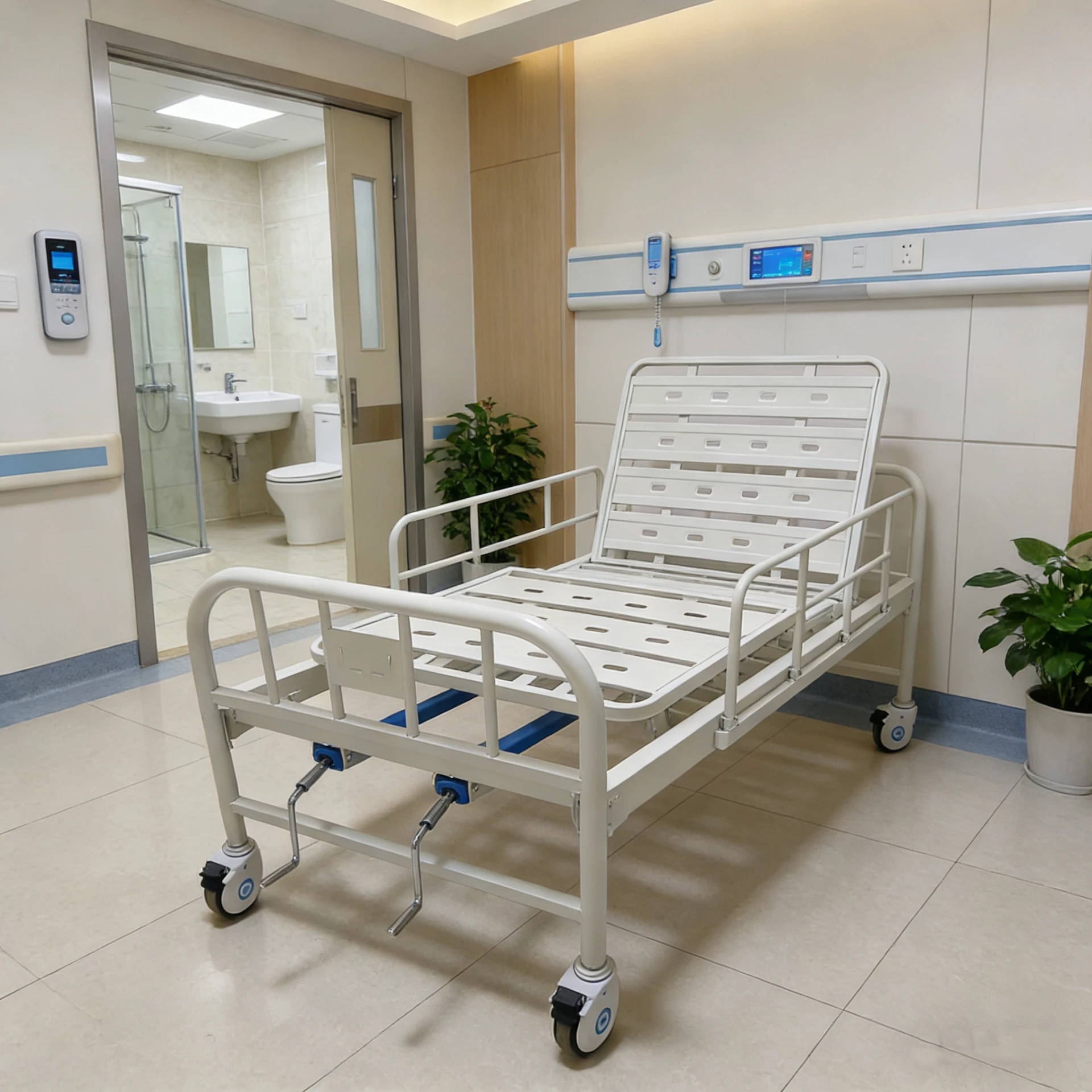 The All-New Generation of Manual Two-Function Medical Beds