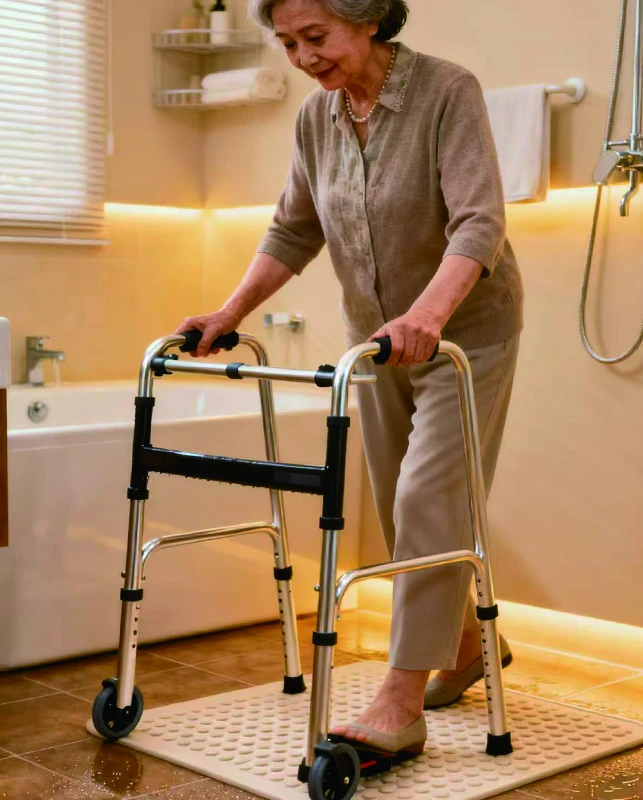Integrated Rollator Walker & Hospital Room Furniture Solutions