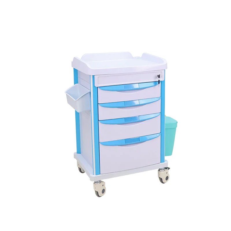 Hospital equipment ward outpatient movable medical cart