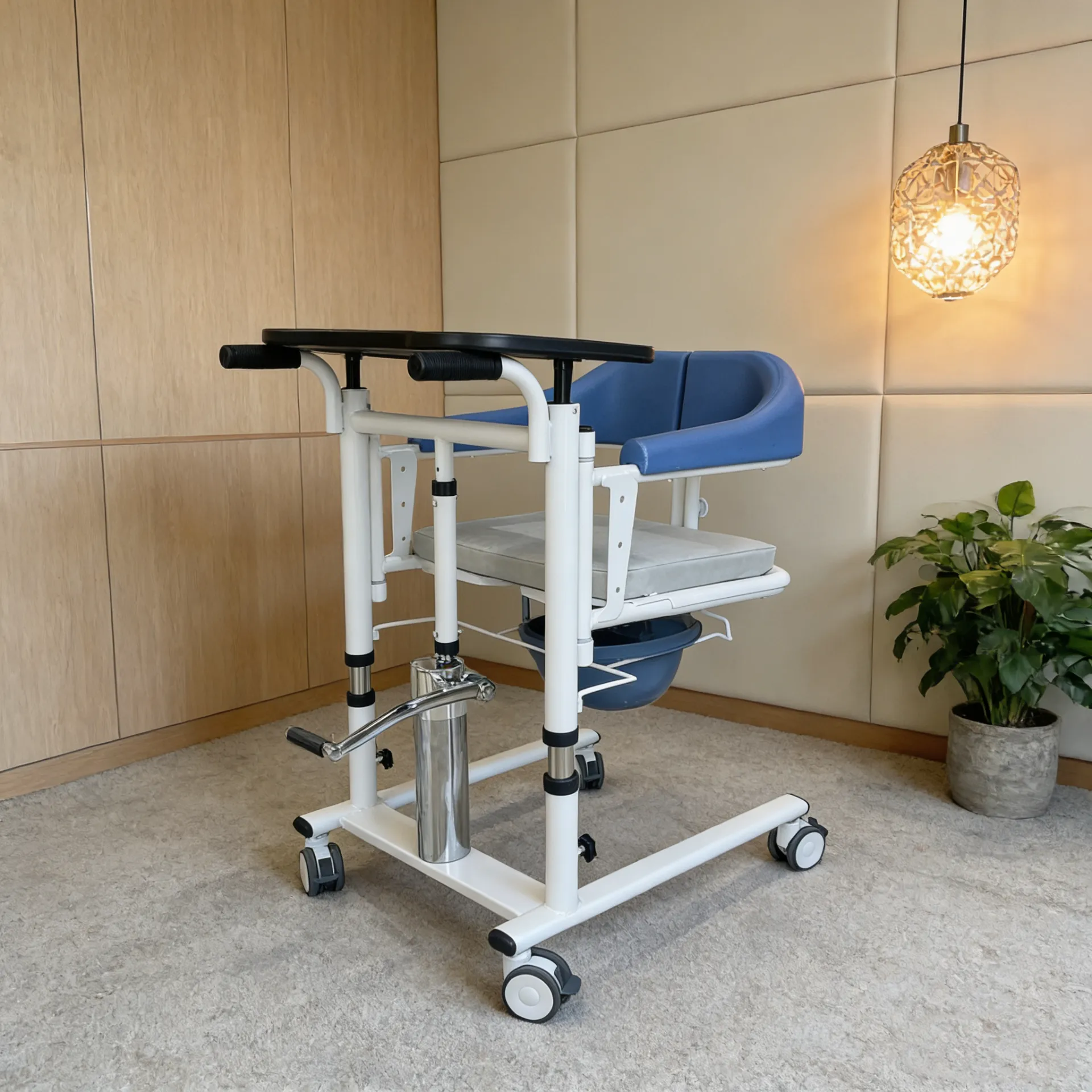 Portable Transport Chairs & Stainless Steel Crutches for Easy Mobility